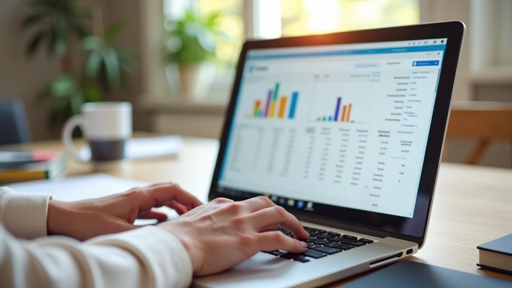 Écran d'application de gestion budgétaire avec graphiques et catégories de dépenses